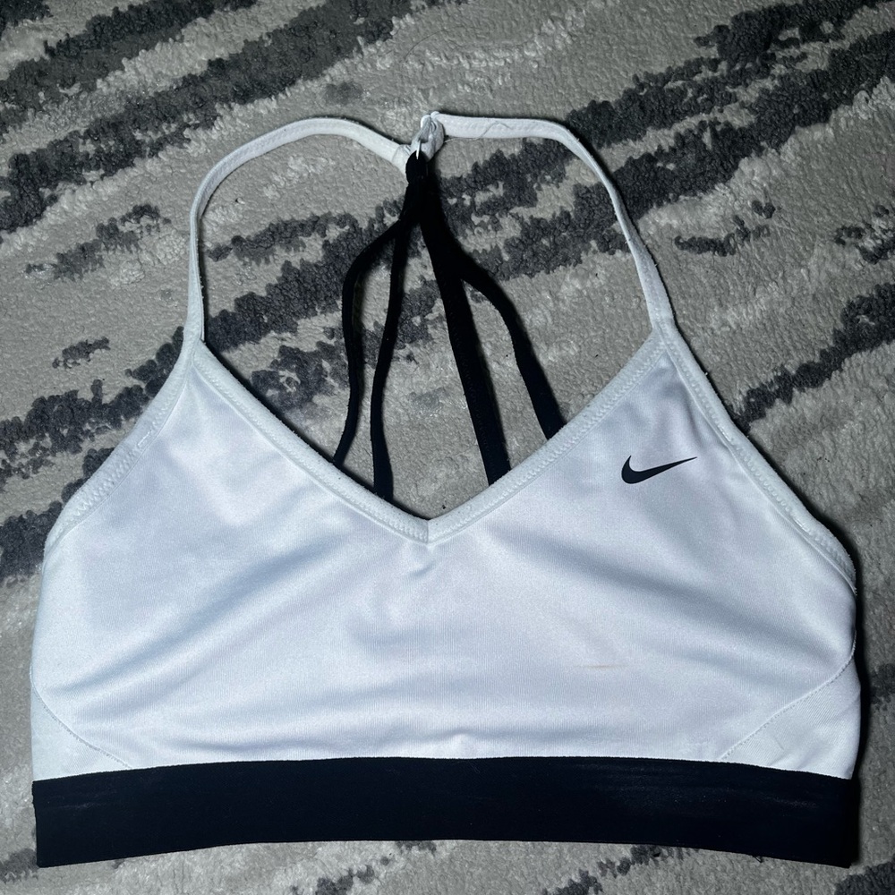 Nike Women's White Sports Bra